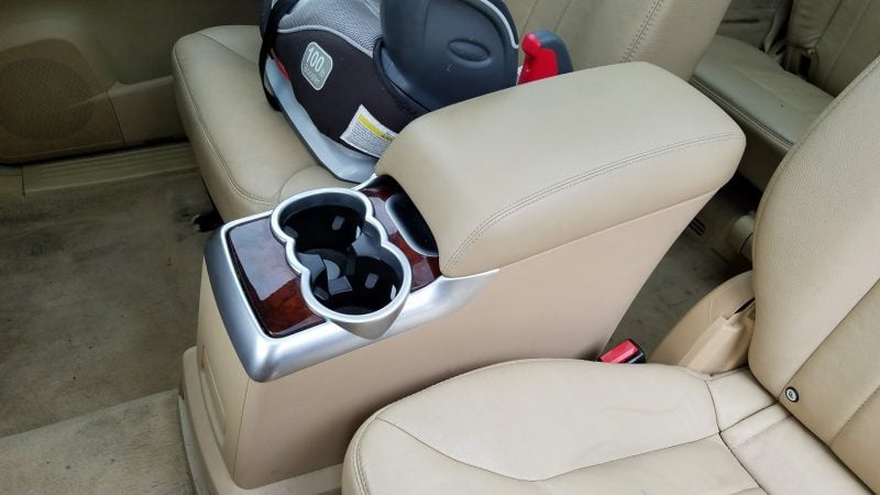 remove rear center console