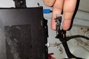 corroded wire electrical issue