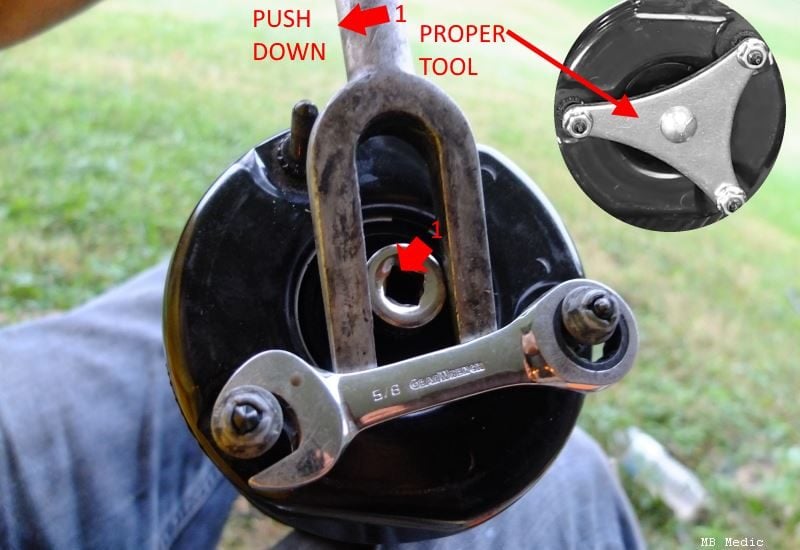 mercedes air suspension bellow replacement