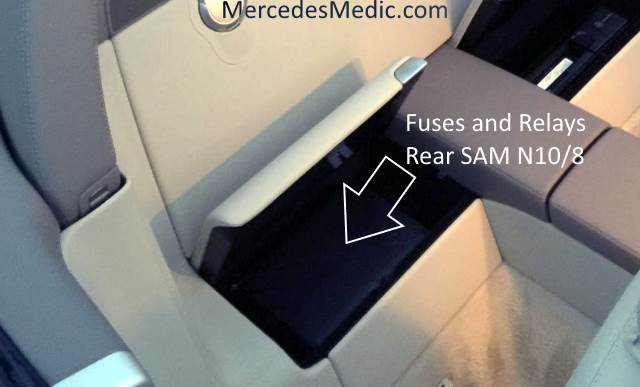 SL55 SL500 R230 Fuse Chart Location