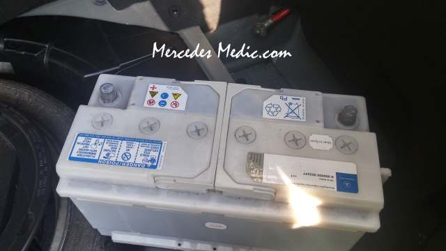 install new battery change battery mercedes