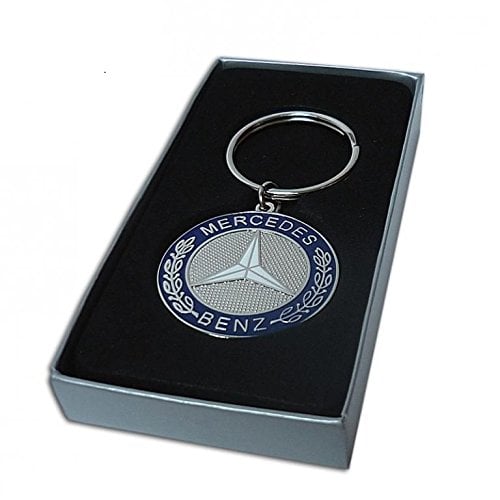 mercedes classic logo key chain