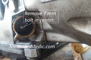 mercedes benz transmission plug connector bolt 5 speed