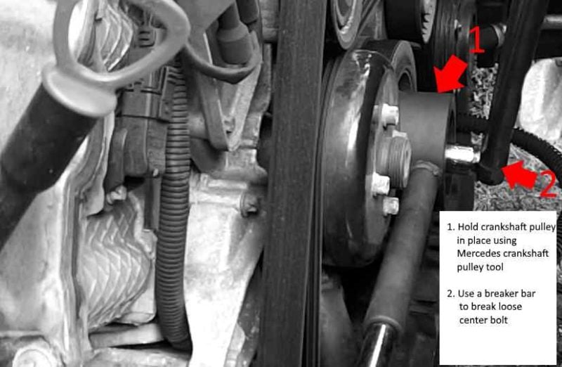 mercedes harmonic balancer