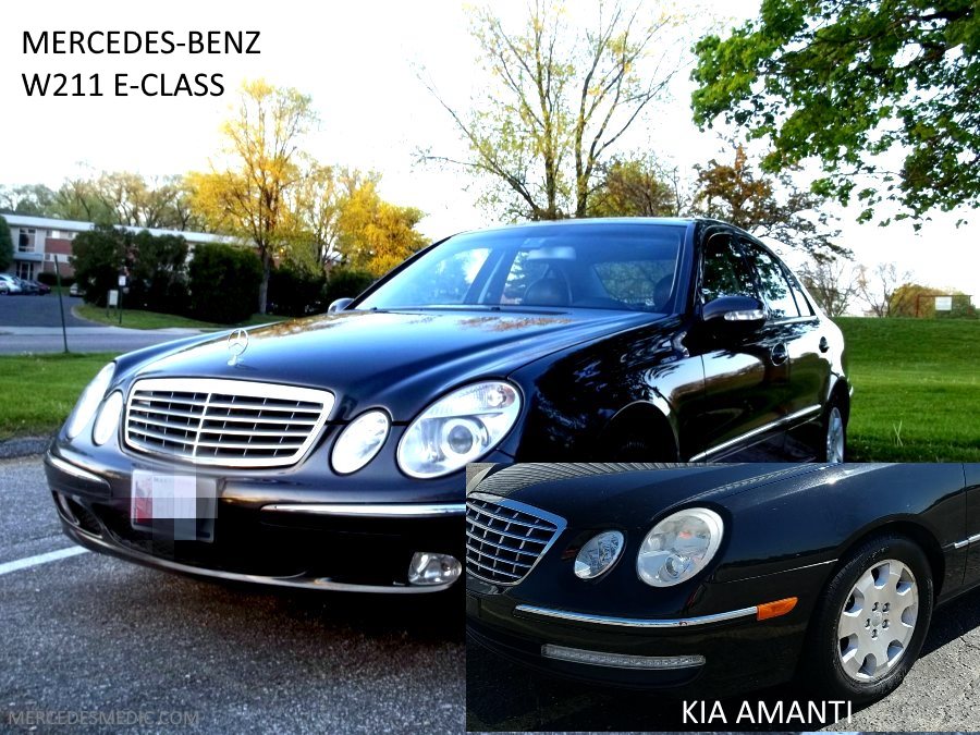 MERCEDES E CLASS KIA AMANTI