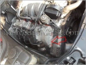 mercedes_benz_valve_cover_spark_plugs_coil packs V6 V8 engine