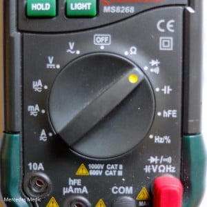 use a multimeter to check fuses