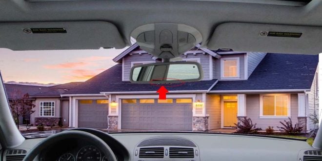 how to program mercedes garage door opener