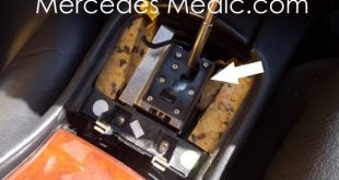 mercedes s430 s500 shifter locked