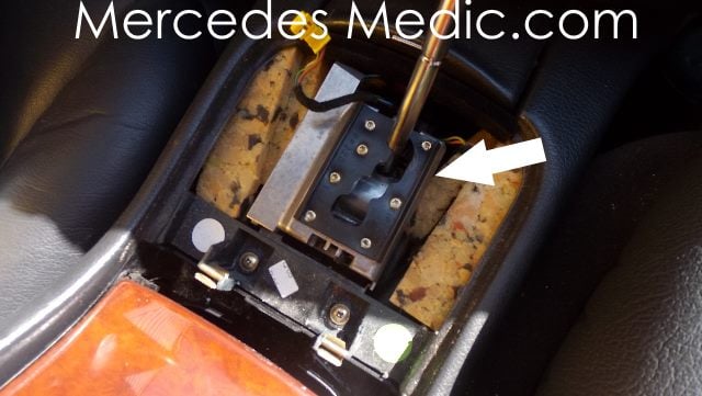 mercedes s430 s500 shifter locked