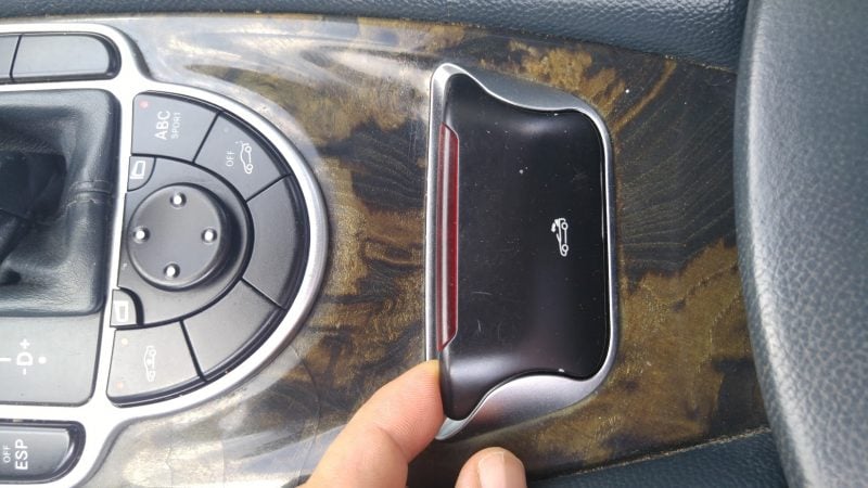 sl convertible top switch