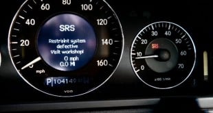 SRS airbag light warning error mercedes benz