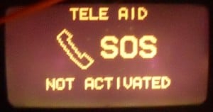 tele aid sos not activated