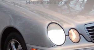 How to replace the light bulb on Mercedes Benz e Class