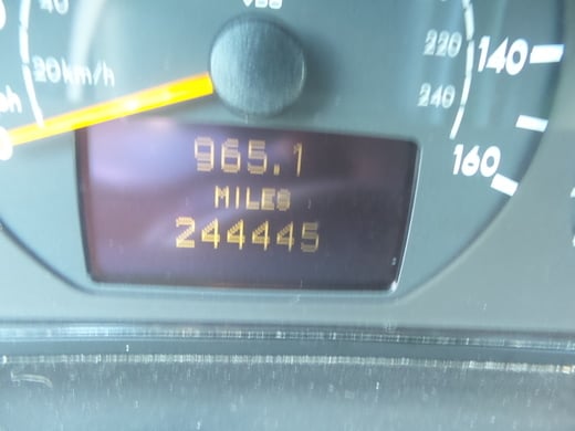 now many miles can i get out of my mercedes benz e c s class