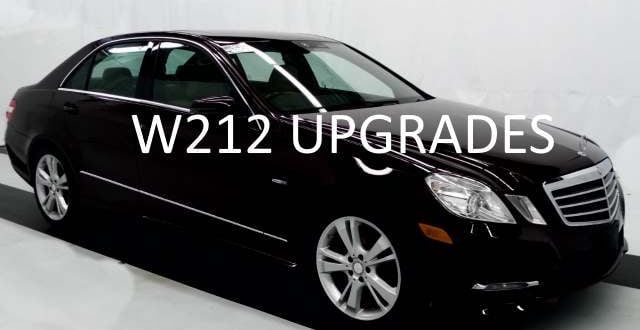 TOP W212 UPGRADE IDEAS