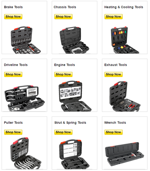 Advance Auto Parts offers loaner tools for most all car projects